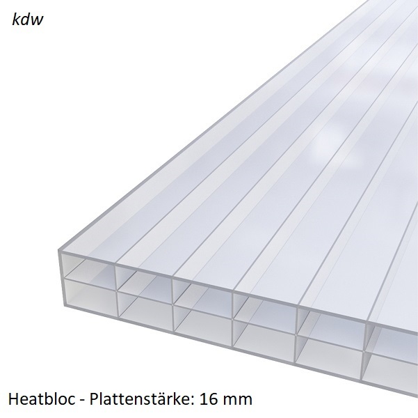 Polycarbonat Heatbloc Hitzereduzierend